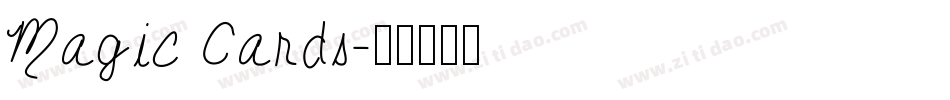 Magic Cards字体转换